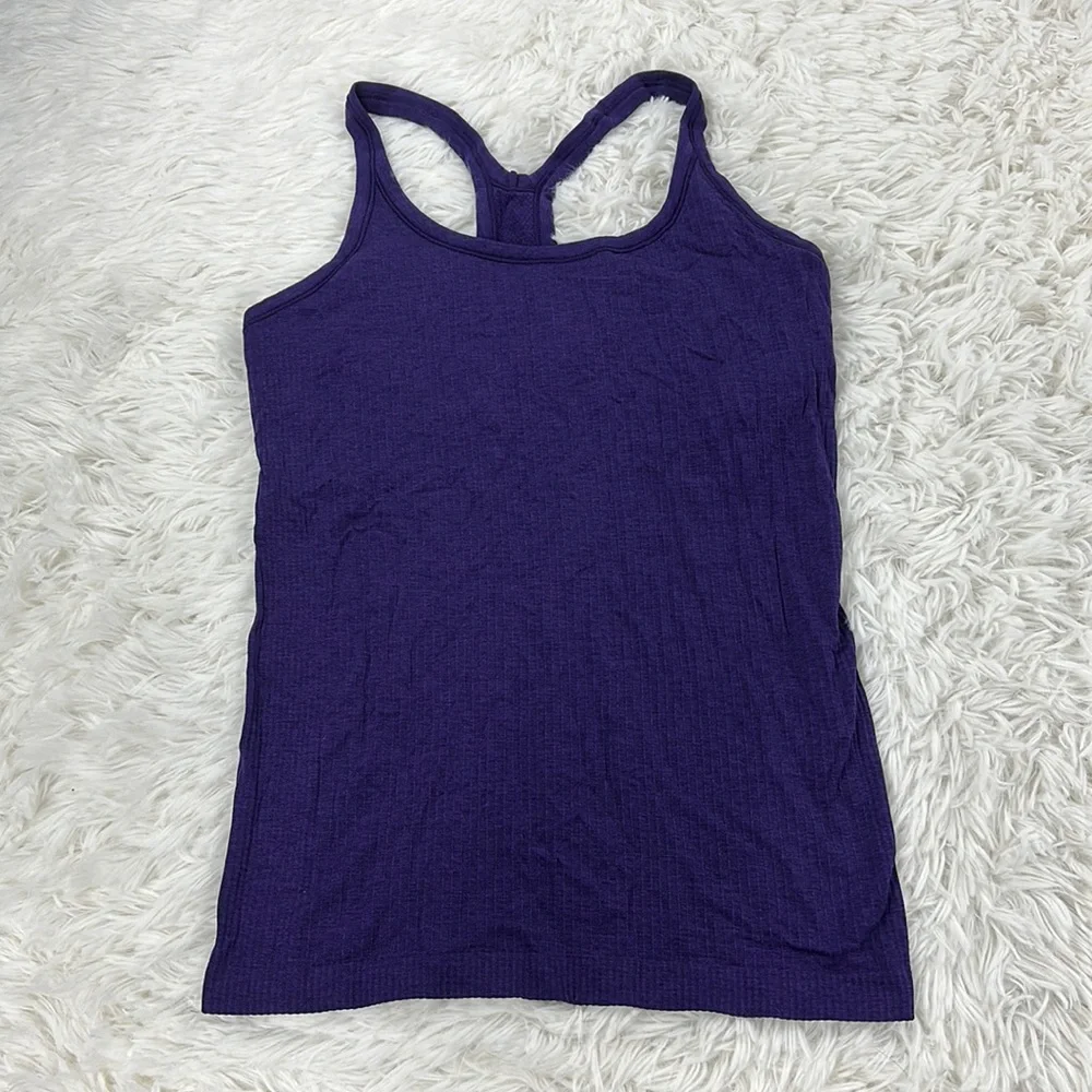 Lululemon Ebb To Street Tank II Dark Court Purple